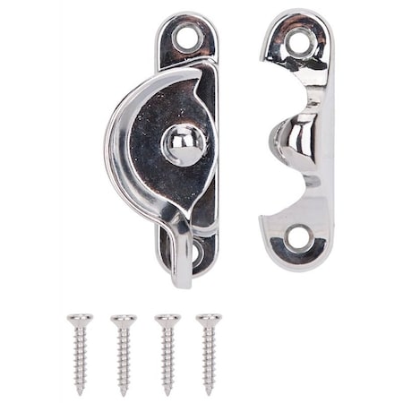 Sash Lock 2-1/2In Brt Chrome